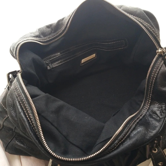 Francesco Biasia Distressed Hobo Satchel EUC ❤️ - Picture 8 of 11